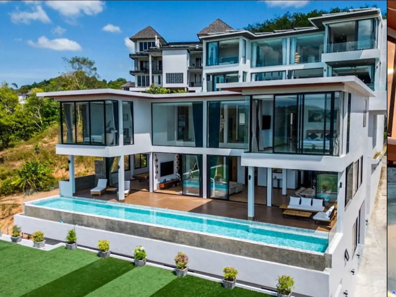 Additional view of the six-bedroom Thailand villa